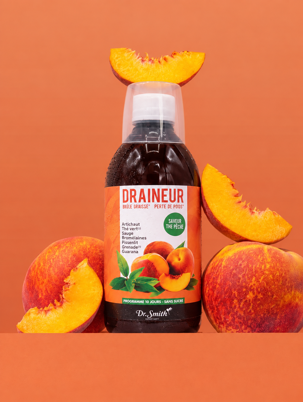 Draineur Thé Pêche