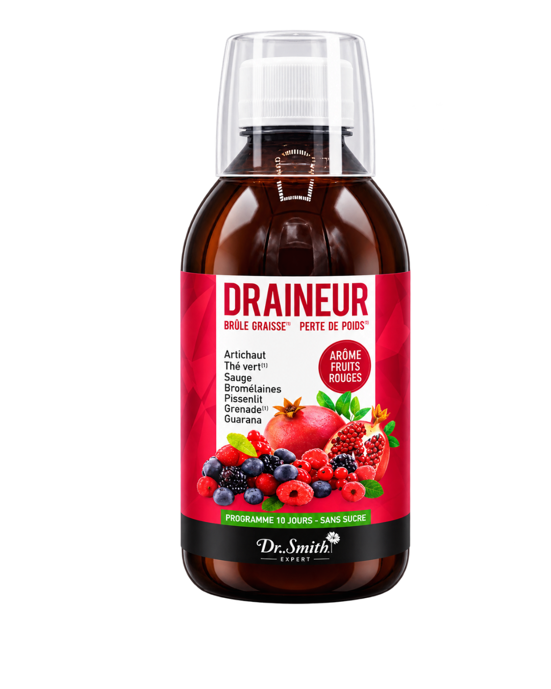Draineur Grenade - Fruits Rouges