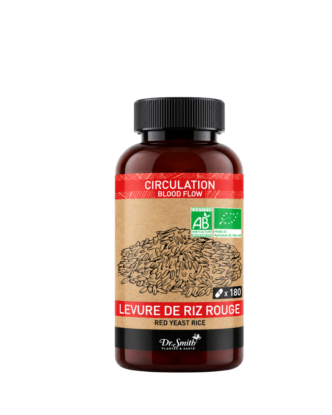 Dr Smith Levure De Riz Rouge Bio