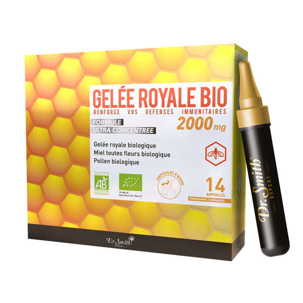 Cure Ampoule Gelée Royale Bio 2000 mg